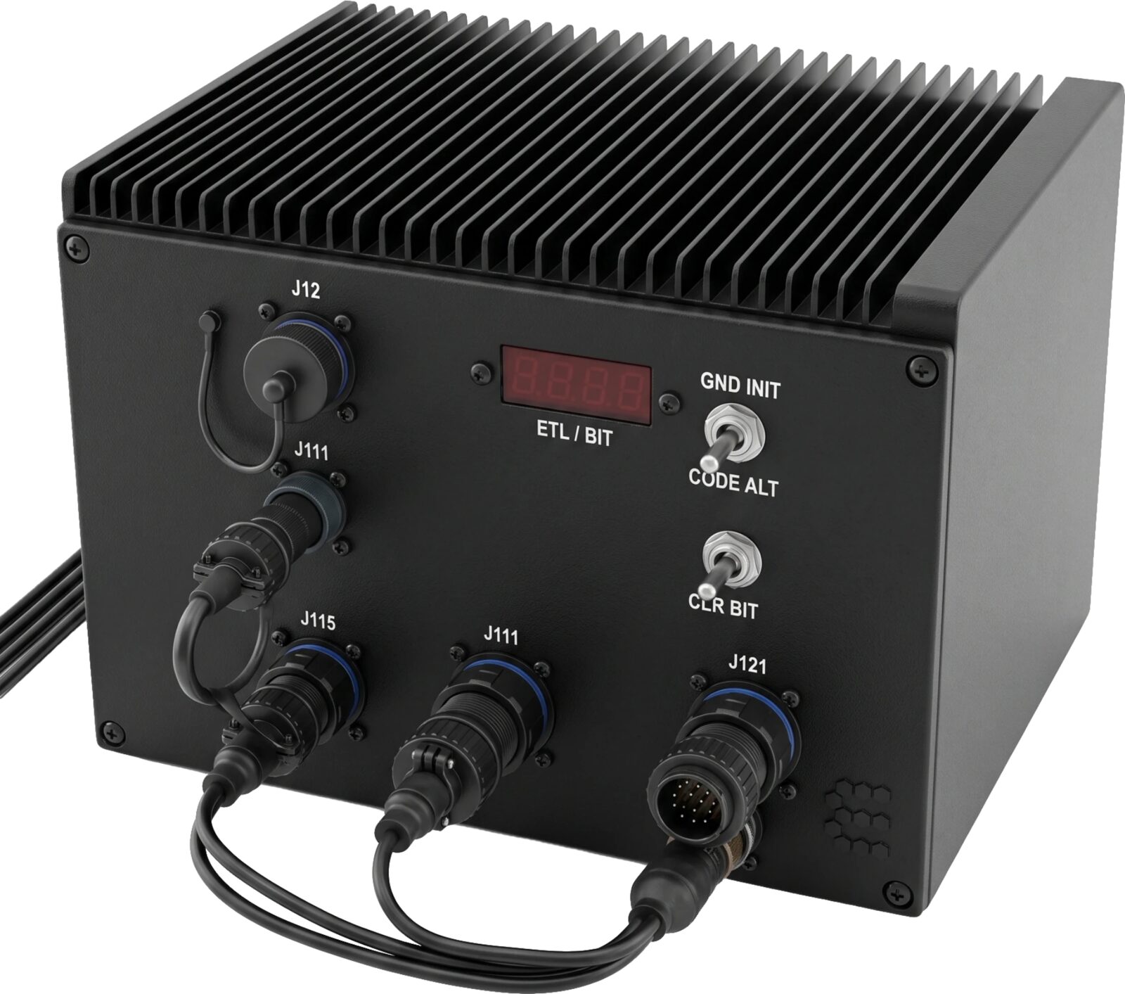 LCP Spectrum Silence™ molded radio enclosure on a white background