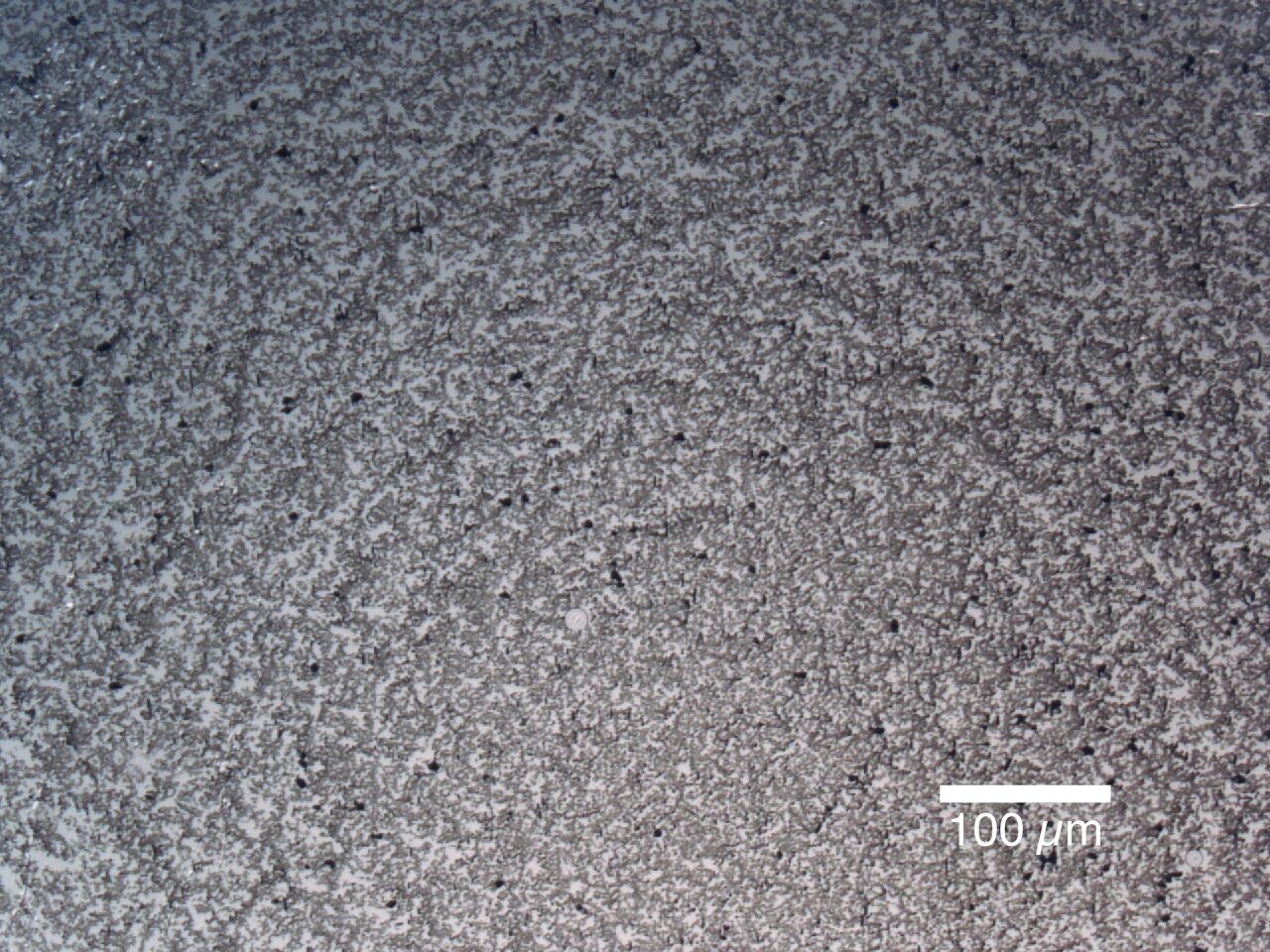 Poor dCNT dispersion micrograph